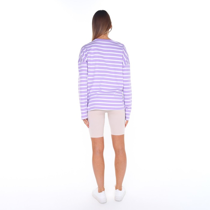 Лонгслив женский, цвет лаванда, размер 48 (XL) 63365