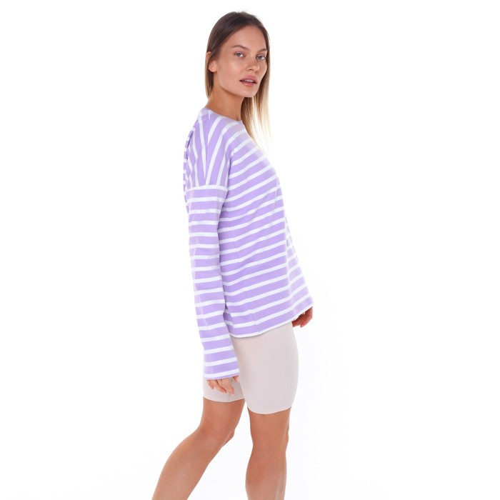 Лонгслив женский, цвет лаванда, размер 50 (XXL) 63366