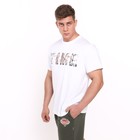 Футболка мужская, цвет белый, размер 54 (3XL) - фото 22265859