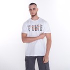 Футболка мужская, цвет белый, размер 56 (4XL) - фото 24670665