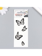 Переводные тату на тело чёрные «Бабочки», 5.6?12 см (комплект 3 шт) - фото 42890356 Переводные тату на тело чёрные «Бабочки», 5.6?12 см (комплект 3 шт) - фото 42890356