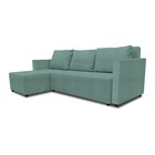 Угловой диван «Алиса 3», еврокнижка, велюр bingo, цвет mint - Фото 3