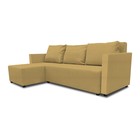 Угловой диван «Алиса 3», еврокнижка, велюр bingo, цвет mustard - Фото 3