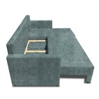 Угловой диван «Алиса 3», еврокнижка, велюр dakota, цвет mint - Фото 4