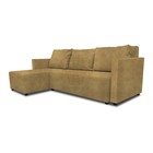 Угловой диван «Алиса 3», еврокнижка, велюр dakota, цвет ochre - Фото 3
