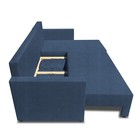 Угловой диван «Алиса 3», еврокнижка, велюр vital, цвет ocean - Фото 4