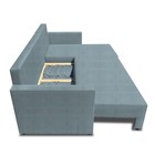 Угловой диван «Алиса 3», еврокнижка, рогожка solta, цвет navy - Фото 4