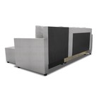 Угловой диван «Алиса 3», еврокнижка, рогожка solta, цвет smoke - Фото 5