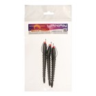 Поролоновая приманка YAMAN WATER TROLL Creepy на офсетном крючке №2, 10 см, цвет 102, 3 шт. (комплект 2 шт) - фото 22266039