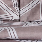 Постельное бельё Экономь и Я 2 сп "Геометрия" 175х215см, 180х215см, 70х70см-2 шт, полисатин, 80 г/м² - фото 25397284