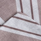 Постельное бельё Экономь и Я 2 сп "Геометрия" 175х215см, 180х215см, 70х70см-2 шт, полисатин, 80 г/м² - фото 25397286