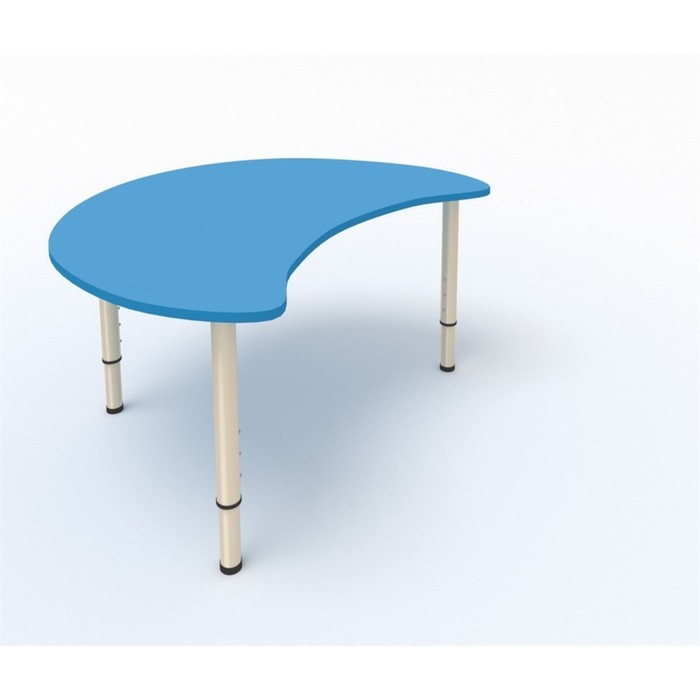 Стол детский регулируемый «Капля», группа роста 0 – 3, 700×560×400(580) мм, цвет ЛДСП синий - Фото 1
