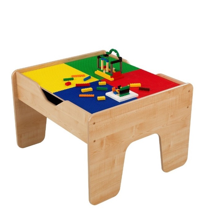Стол с игровой панелью, 500×500×550 мм, разноцветный - Фото 1