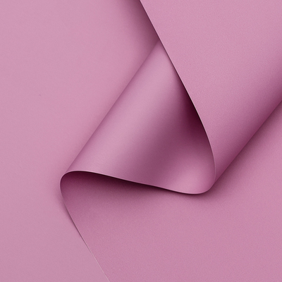 Пленка для цветов тонированная, матовая, розовая орхидея, 0.5×10 м ±1 см, 65 мкм