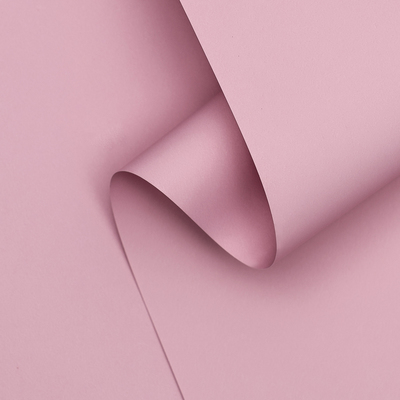 Пленка для цветов тонированная, матовая, розовый с серым, 0,5 х 10 м ±1 см, 65 мкм