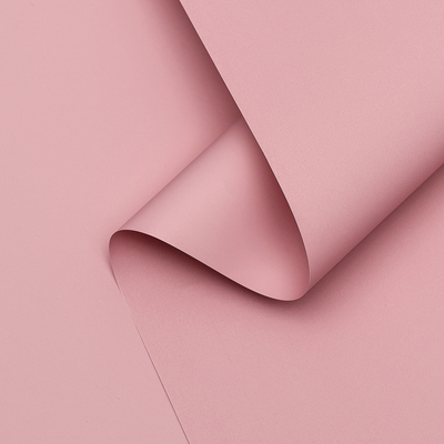 Пленка для цветов тонированная, матовая, розовый, 0.5×10 м ±1 см, 65 мкм