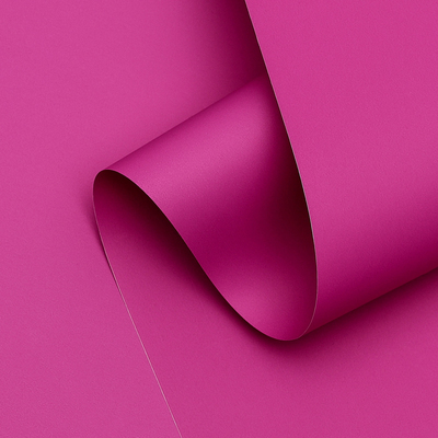 Пленка для цветов тонированная, матовая, фуксия, 0.5×10 м, 65 мкм