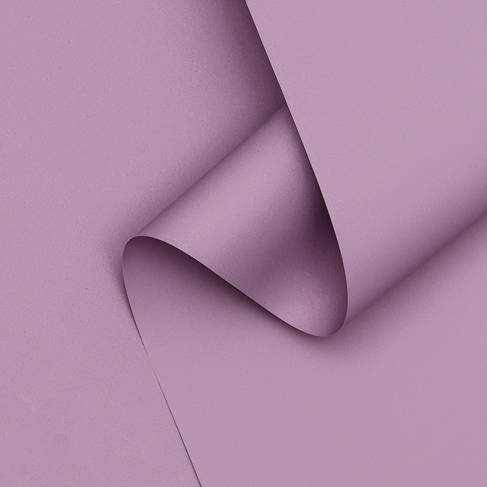 Пленка для цветов тонированная, матовая, светло - сиреневая, 0.5×10 м, 65 мкм - Фото 1