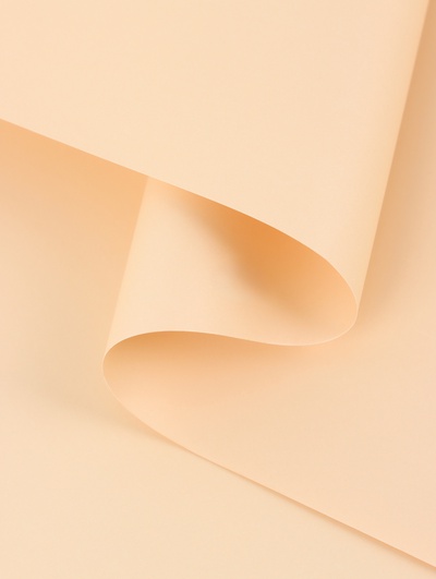 Пленка для цветов тонированная, матовая, бледный персик, 0.5×10 м, 65 мкм