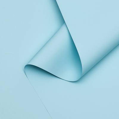 Пленка для цветов тонированная, матовая, голубой, 0.5×10 м ±1 см, 65 мкм