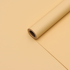 Пленка для цветов тонированная, матовая, дынный, 0.5×10 м ±1 см, 65 мкм - Фото 2