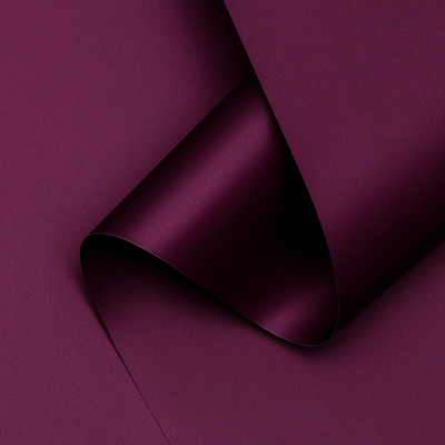 Пленка для цветов тонированная, матовая, красный пурпур, 0,5 х 10 м ±1 см, 65 мкм