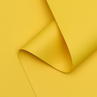 Пленка матовая, базовые цвета, желтая, 0,5 х 10 м, 65 мкм - фото 319513237