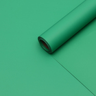 Пленка матовая для цветов и букетов, базовые цвета, зелёная, 0.5×10 м, 65 мкм - Фото 2