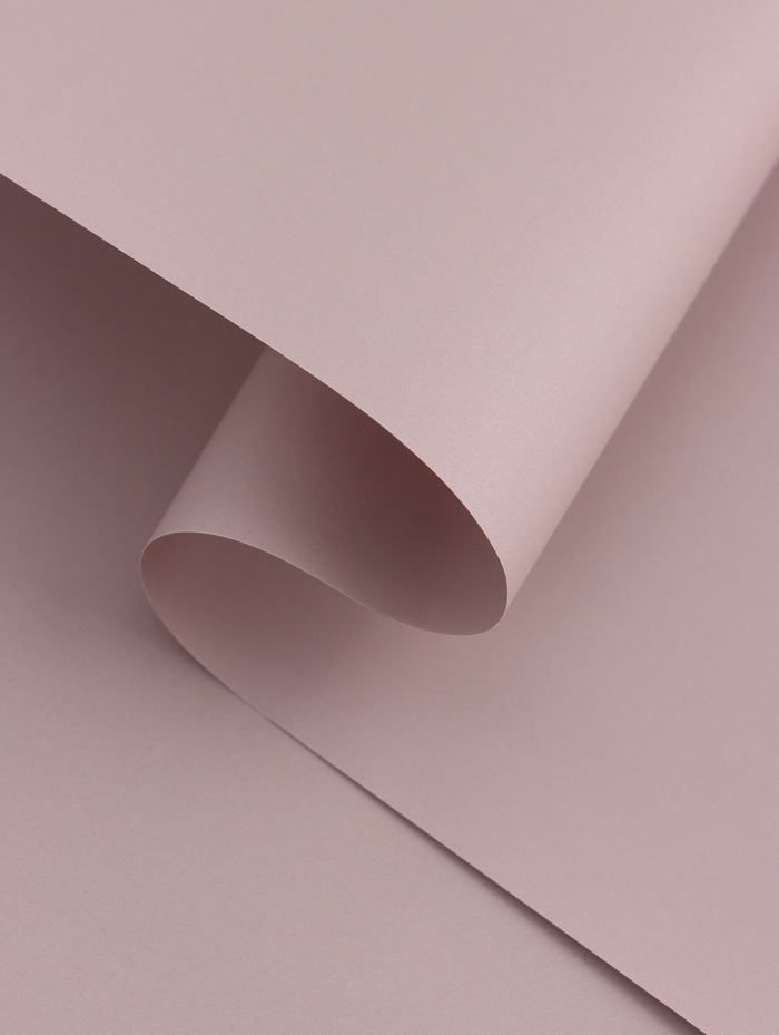 Пленка для цветов тонированная, матовая, пепельно-сиреневая, 0.5×10 м, 65 мкм - Фото 1