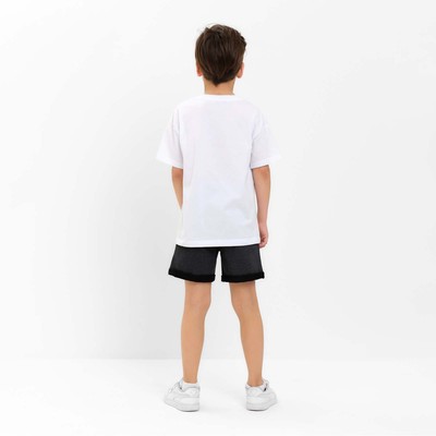 Шорты детские KAFTAN Basic line, размер 28 (86-92 см), серые