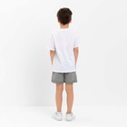 Шорты детские KAFTAN "Basic line", р. 28 (86-92 см), серый меланж - фото 805571564