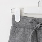 Шорты детские KAFTAN "Basic line", р. 28 (86-92 см), серый меланж - фото 805571567