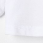 Футболка детская укороченная KAFTAN "Basic line", р. 28 (86-92 см), белый 9596955 - фото 10543656