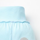 Ползунки детские, цвет голубой, слоненок с шариком, рост 62 см - фото 54747489