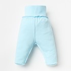 Ползунки детские, цвет голубой, слоненок с шариком, рост 62 см - фото 54747490