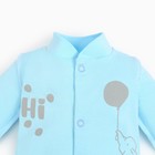 Кофточка детская, цвет голубой, Hi, рост 62 см - фото 27141497