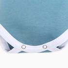 Боди детский, цвет серо-цвет голубой, панда, рост 62 см - фото 53946870