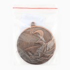 Медаль призовая 001, d=5 см «3 место», бронзовая, без ленты - Фото 6