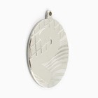 Медаль призовая 002 диам 5 см «2 место» серебряная, без ленты - Фото 4