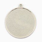 Медаль призовая 002 диам 5 см «2 место» серебряная, без ленты - Фото 5