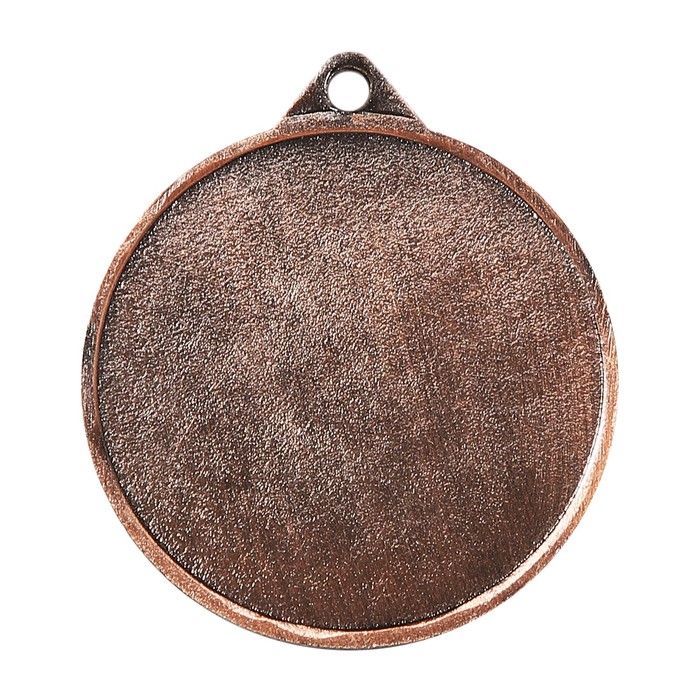 Медаль под нанесение диам 4 см. Цвет бронз. Без ленты - фото 1907733400