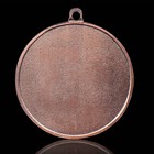 Медаль призовая 003 диам 5 см. 3 место. Цвет бронз. Без ленты - фото 3266457