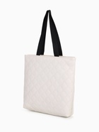 Сумка - шоппер женская на молнии, 32×10×31 см, молочная - Фото 4