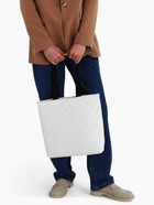 Сумка - шоппер женская на молнии, 32×10×31 см, молочная - Фото 8