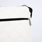 Сумка кросс-боди, наружный карман, цвет белый - фото 12005207