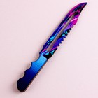 Модель из дерева «Нож», фиолетовый - Фото 3