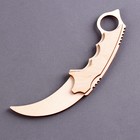 Деревянное оружие детское сувенирное «Керамбит» - фото 31285626