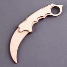 Деревянное оружие детское сувенирное «Керамбит» - фото 31285627