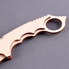 Деревянное оружие детское сувенирное «Керамбит» - фото 31285628