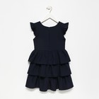 Сарафан школьный для девочек, цвет тёмно-синий, рост 146 см - фото 52050426